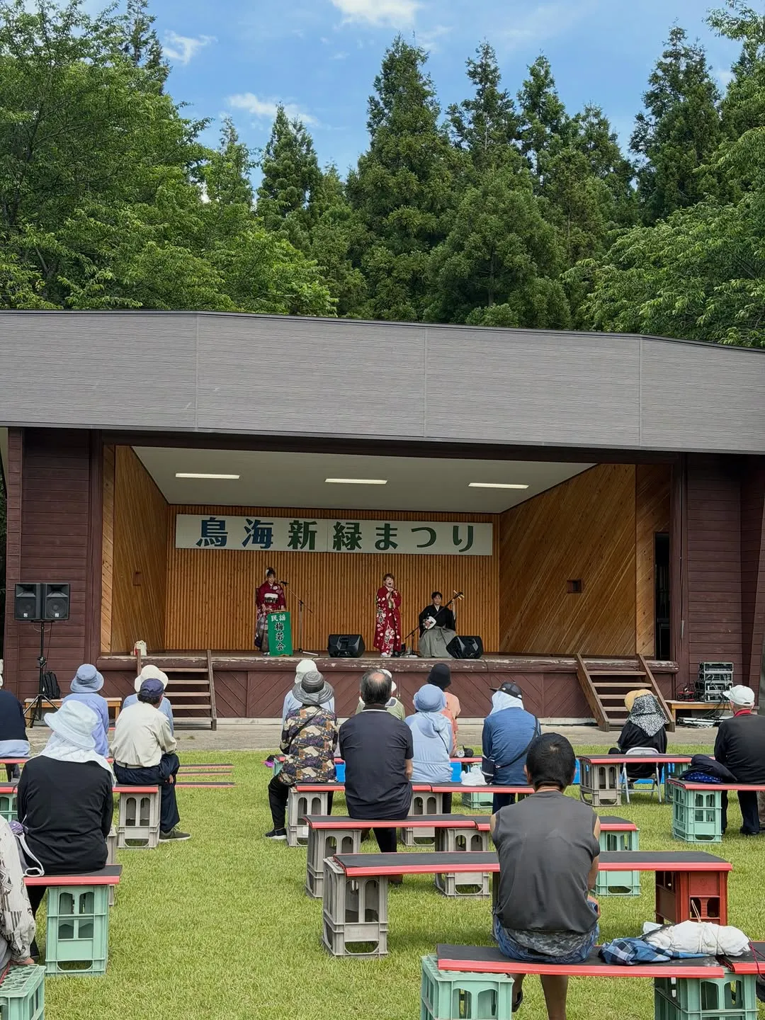 昨日の昼は「鳥海新緑まつり」へ！（2枚目）