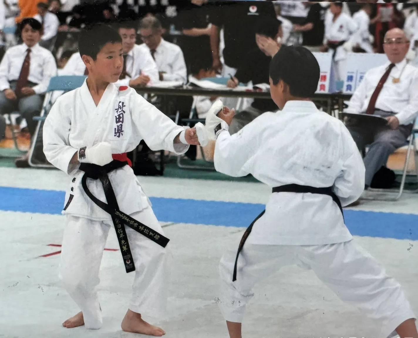 小学校時代 空手